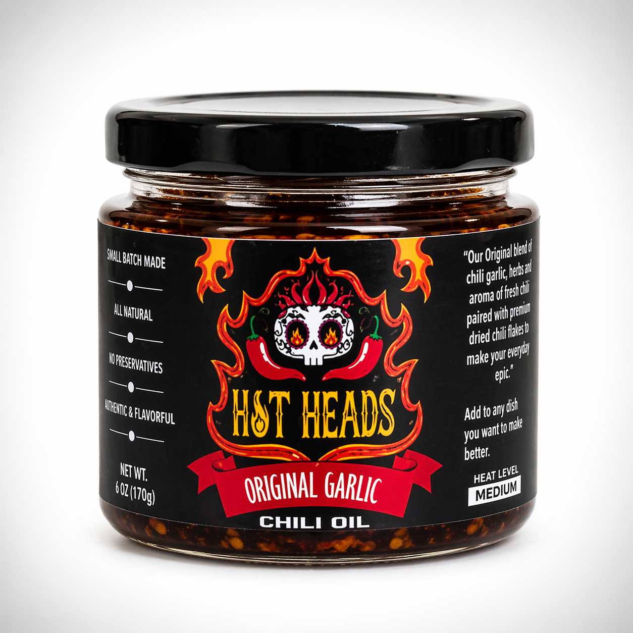 Hot Heads Original Garlic