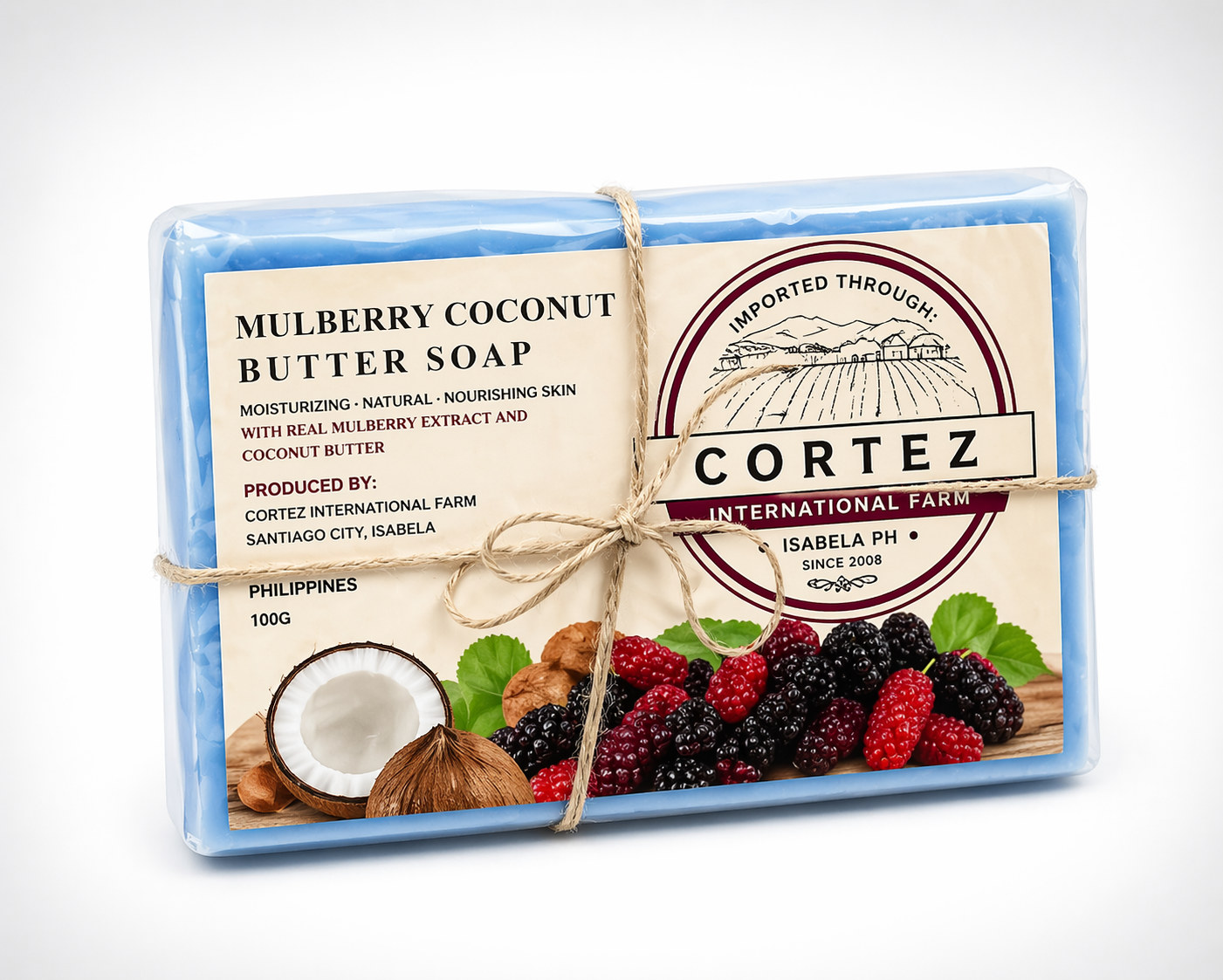 Mulberry Coconut Butter Soap