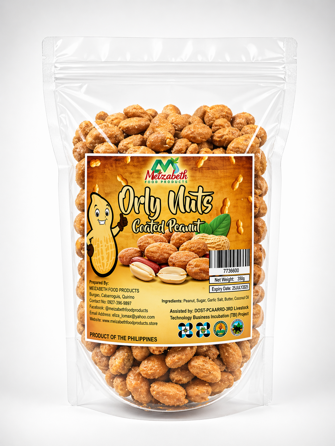 Orly Nuts Coated Peanuts