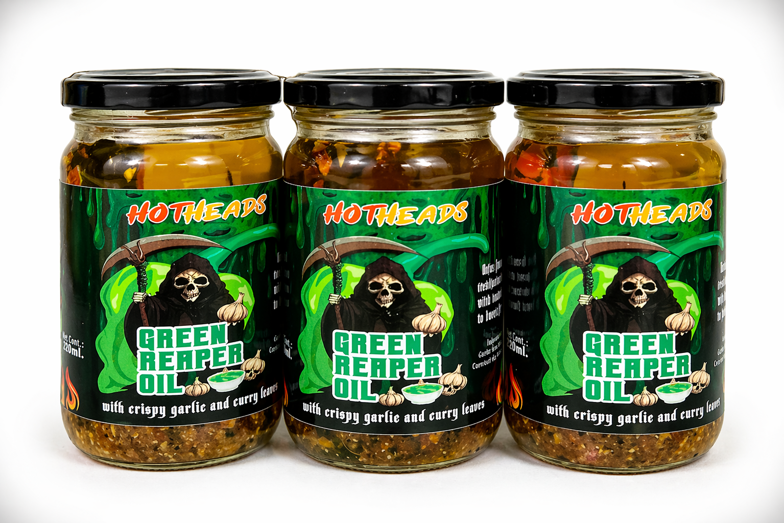 Hot Heads Green Reaper Oil