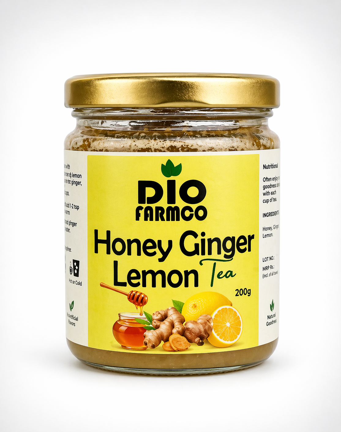 Honey Ginger Lemon Tea