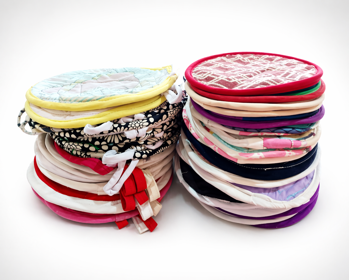 Colorful Quilted Pot Holders