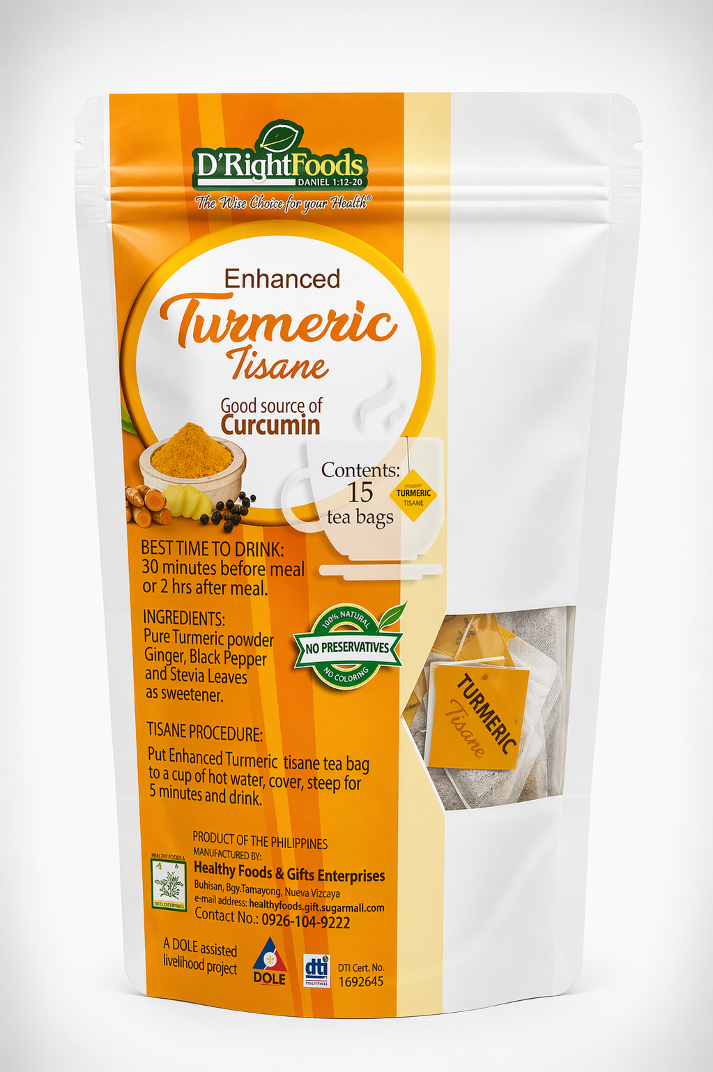 Enhanced Turmeric Tisane