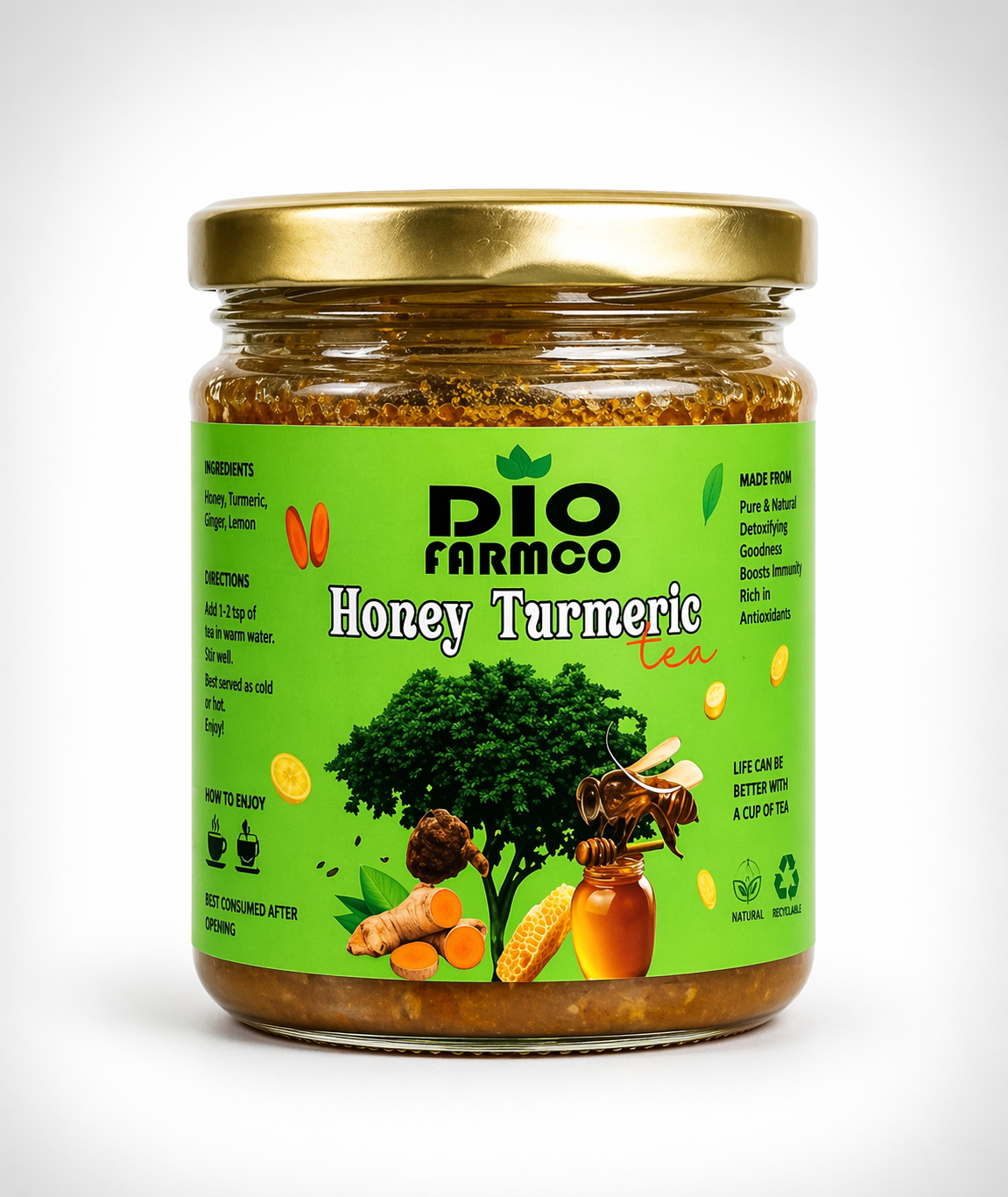 Honey Turmeric Tea