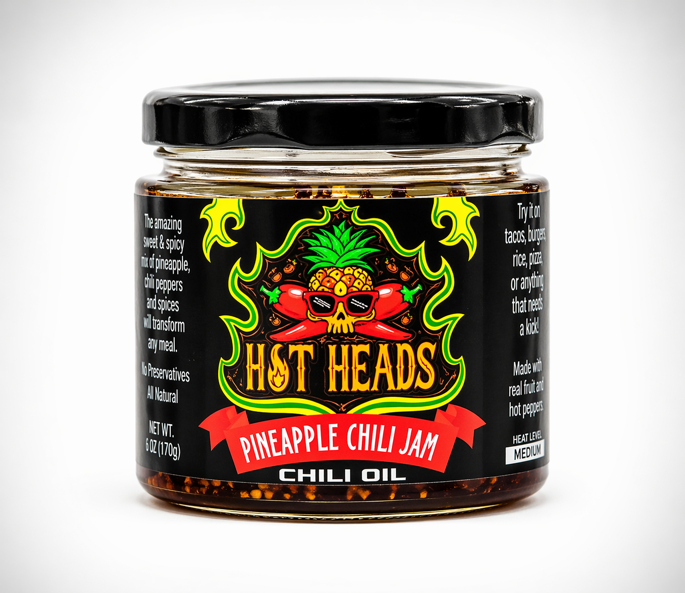 Hot Heads Pineapple Chili Jam