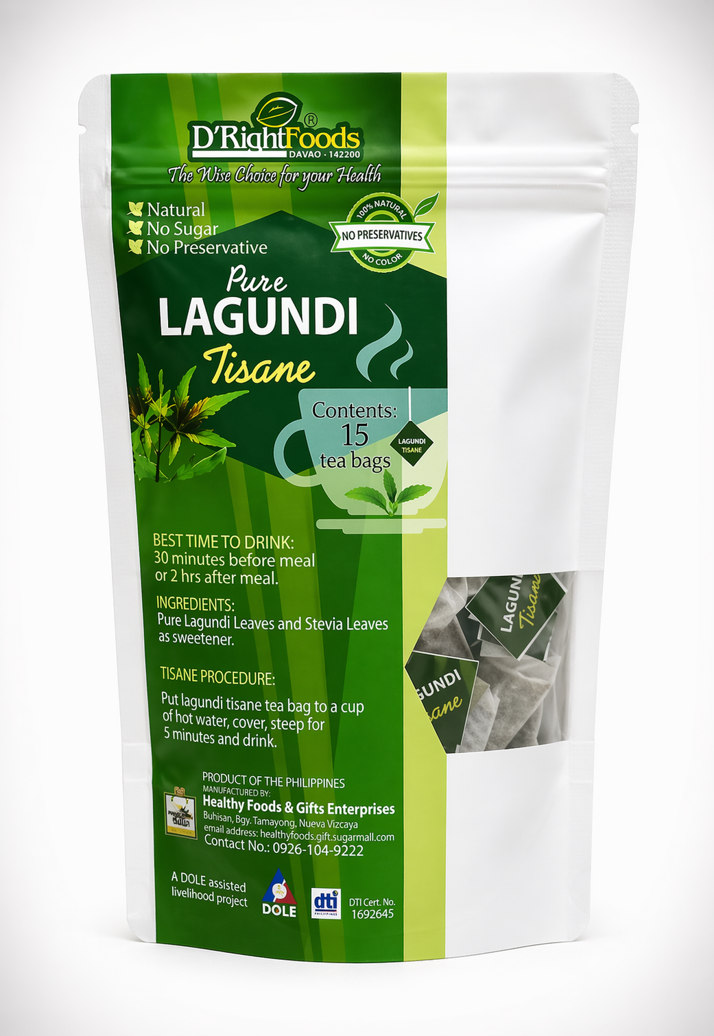 Pure Lagundi Tisane