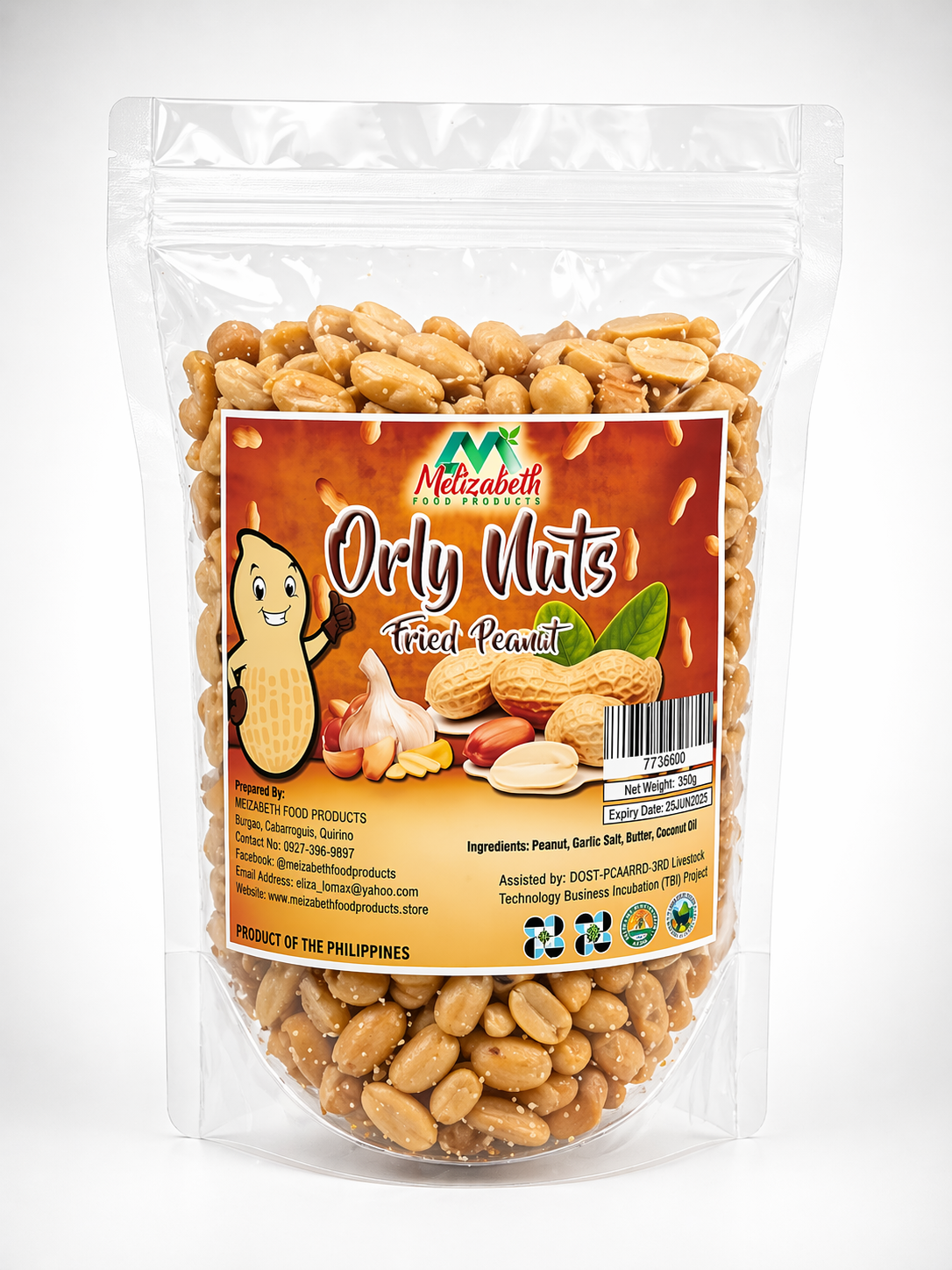 Orly Nuts Fried Peanuts