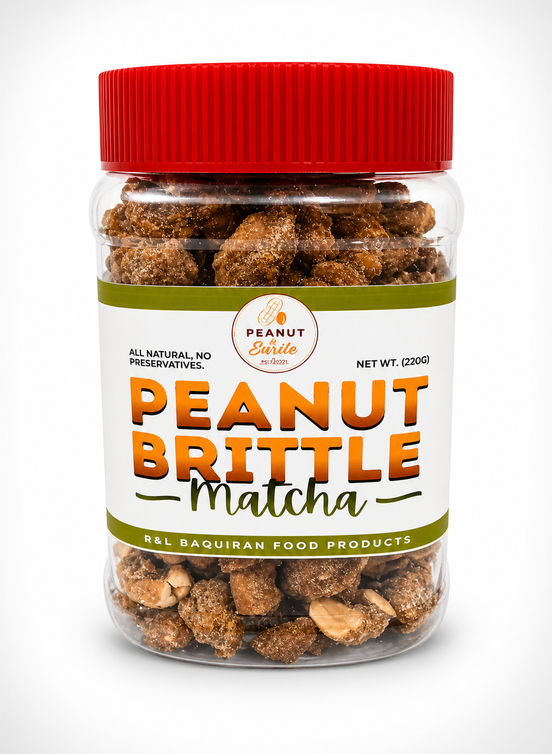 Peanut Brittle Matcha